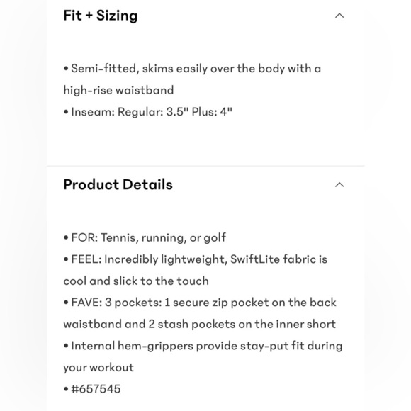 NWT Athleta Ace Tennis Tropics Skort 13 1/2 Size XL - Picture 7 of 7